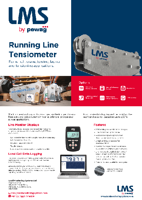 Running Line Tensiometer Brochure