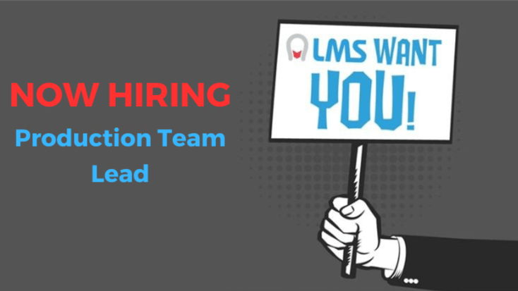 Production team Lead Job Ad