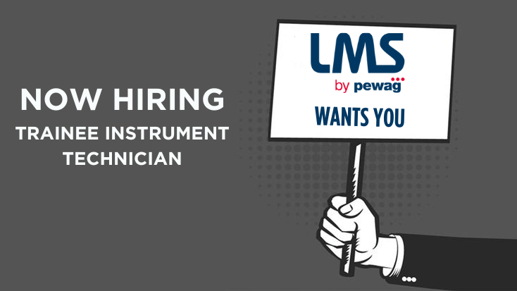 Trainee Instrument Technician. Now hiring.