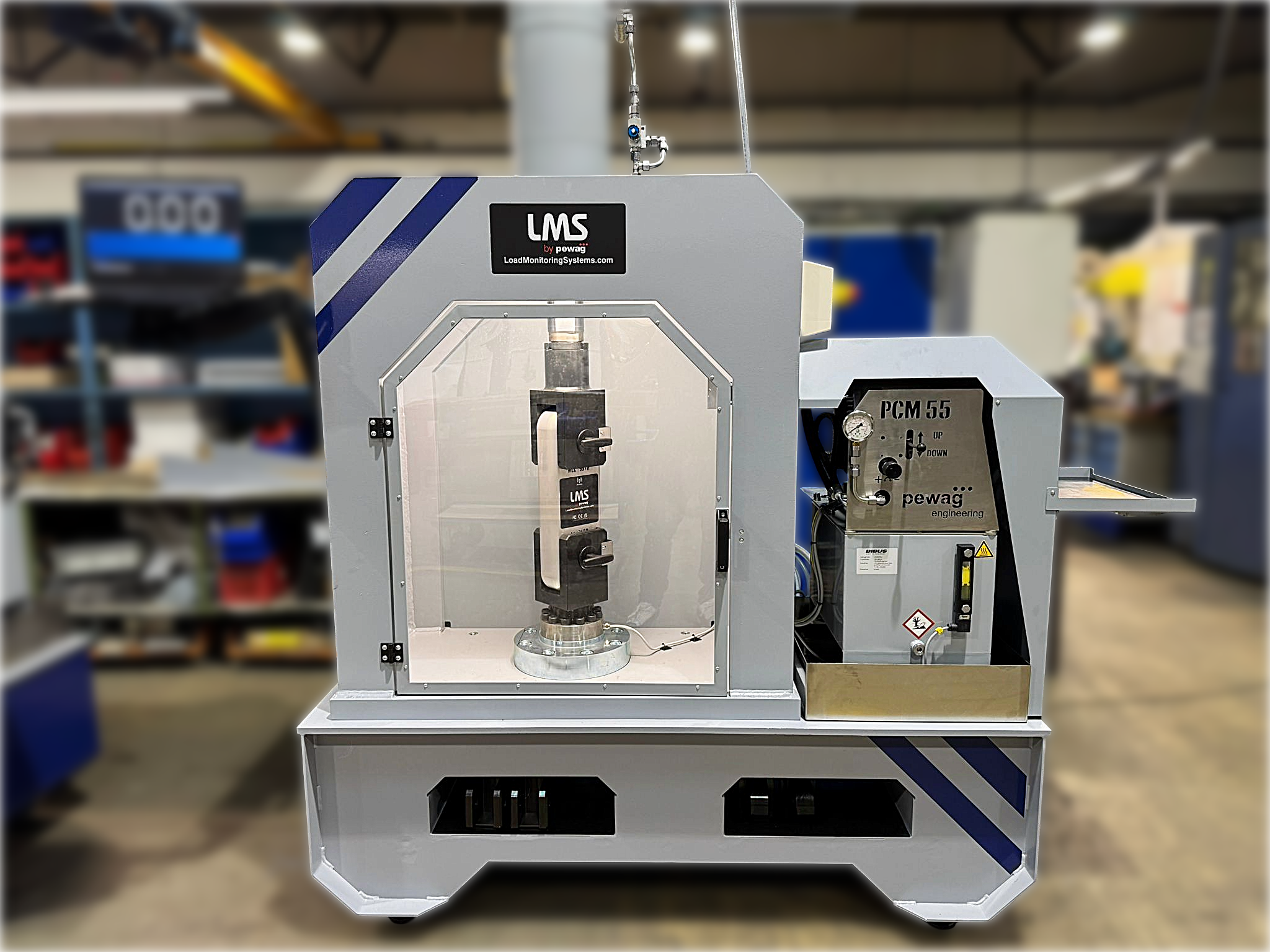 Calibration Machine with blurred background